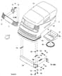 Hayter 14-38 Ride On Tractor - HY1438 - Bonnet Assy