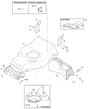 S421 HP - 2012-2018 - 295431043/M12 - Mountfield Rotary Mower Deck Diagram