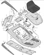Hayter Heritage 10-30 - 133A (133A001001 - 133A099999) - Chassis - Hood