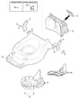 HP185 - 2019-2022 - 2L0481023/MC - Mountfield Rotary Mower Deck Diagram
