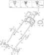 PRINCESS 38 - 2021-2022 - 294380063/M21 - Mountfield Rotary Mower Handle Diagram