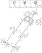 PRINCESS 42 - 2021 - 294420063/M21 - Mountfield Rotary Mower Handle Diagram