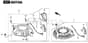 HP45 H - 2016-2017 - 299014633/BQ - Mountfield Rotary Mower Recoil Starter Diagram