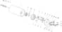 Atco Balmoral 14S - 002578A Onwards - Rear Roller Assembly