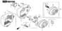 HP425 - 2015-2018 - 295431038/M15 - Mountfield Rotary Mower Exhaust Muffler Diagram