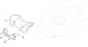 S421R PD - 2014-2018 - 299439043/M14 - Mountfield Rotary Mower Mask Diagram
