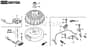 HP45 H - 2016-2017 - 299014633/BQ - Mountfield Rotary Mower Flywheel GCV160A0 S4 GB SD Diagram