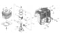 CYLINDER PISTON CRANKSHAFT