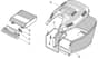 HP185 - 2017-2018 - 299164623/WX - Mountfield Rotary Mower Grass Bag Diagram