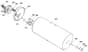 Qualcast Suffolk Punch 43S - F016L80221 - Rear Roller Assembly