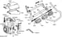 Qualcast Classic Petrol 35S - F016305042 - Front Roller Assembly