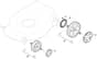HW460 PD - 2010 - 299486823/M10 - Mountfield Rotary Mower Wheels Diagram