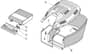 MOLEMASTER 46HP - 2016-2018 - 299174648/M16 - Mountfield Rotary Mower Grass Bag Diagram