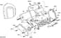 Qualcast Classic Petrol 43S - F016306542 - Main Assembly