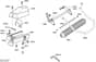 Qualcast Classic Electric 30 - F016313442 - Front Roller Assembly