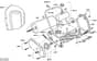 Qualcast Classic Petrol 43S - F016306242 - Main Assembly