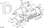 Qualcast Classic Petrol 43S - F016306842 - Main Assembly