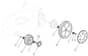 HW514 PD - 2009 - 294537043/UM9 - Mountfield Rotary Mower Wheels Diagram