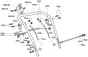 Qualcast Classic Petrol 43S - F016306203 - Handle Assembly
