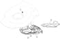 HW462 PD 4S - 2010 - 299487833/M10 - Mountfield Rotary Mower Belt Protection Diagram