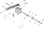 M40 PD - 2006-2007 - 292502023/MOU - Mountfield Rotary Mower Transmission Diagram