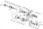 Atco Balmoral 20SE - F016309942 - Rear Roller Assembly