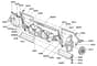 Qualcast Classic Petrol 35S - F016305242 - Cutter Assembly
