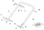 S421 HP - 2010 - 294434043/UM9 - Mountfield Rotary Mower Lower Handle Diagram