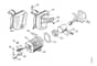 Stihl 051 Cylinder, Muffler - B-Group