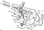 Qualcast Classic Petrol 35S - F016305042 - Drive Assembly