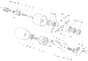 Atco Balmoral 17SE - 001892A Onwards - Rear Roller Assembly 002849A Onwards