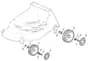 M480 PD - 2010 - 295505023/M10 - Mountfield Rotary Mower Wheels Diagram
