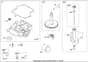 Hayter RT380H - 135E (135E280000001 - 135E280999999) - Crankcase Assy B&S 31E777-0130-E1