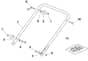 S422 PD - 2010 - 294435038/M10 - Mountfield Rotary Mower Lower Handle Diagram