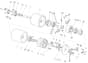 Atco Balmoral 17SE - Up to 001891A - Rear Roller Assembly To 001891A