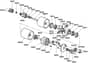 Atco Balmoral 20S - F016309242 - Rear Roller Assembly