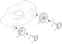 HP470 - 2007 - 299174628/BQ - Mountfield Rotary Mower Wheels Diagram
