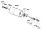 Atco Windsor 12 - F016302242 - Rear Roller Assembly