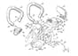 Stihl 032 Avez Handle Frame - J-Group