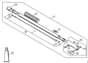 Genuine Stihl KM55 R / X - Drive tube extension 0.5 m HL-KM 0°, HL-KM 135°, HT-KM, SP-KM