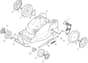 PRINCESS 34 Li - 2014 - 294345063/M14 - Mountfield Rotary Mower Height Adjusting Diagram