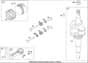 Hayter R53S - 448E (448E290001000 - 448E290999999) - Crankshaft Assy B&S 126T05-0239-B1