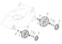 S421 PD - 2008 - 294435043/UM8 - Mountfield Rotary Mower Wheels Diagram