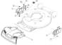 MULCHER 500 PD - 2010 - 291502023/M10 - Mountfield Rotary Mower Mask Diagram