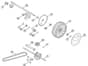 Genuine Stihl RM545.0 T / E - Shaft, Gear box