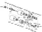 Atco Balmoral 17S - F016308242 - Rear Roller Assembly