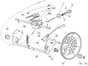 HW511 PD - 2008 - 294537043/UM8 - Mountfield Rotary Mower Transmission Diagram