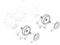 S421 HP - 2012-2018 - 295431043/M12 - Mountfield Rotary Mower Wheels Diagram
