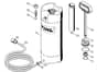 Genuine Stihl TS700 / N - Pressurized water tank (28.2010)
