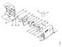Stihl 015 Ave Chain Sprocket Cover, Chain Sprocket, Oil Pump - C-Group